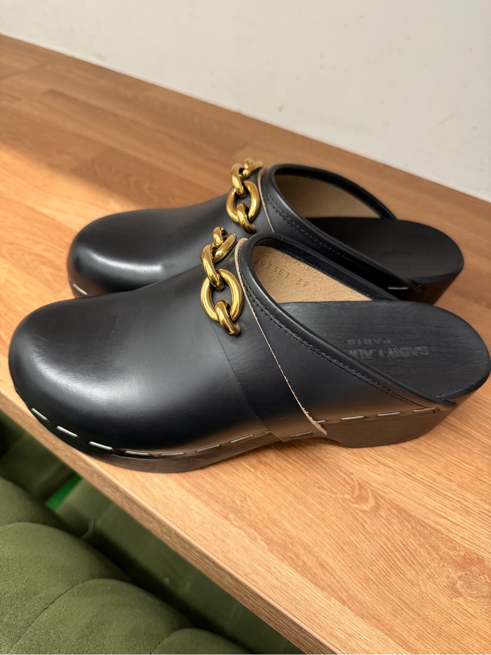 Saint Laurent Le maillon clogs